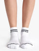 Baby Steps Ankle MF Socks White & Black