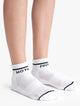 Baby Steps Ankle MF Socks White & Black