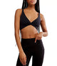 Never Better Twist Crop Black