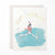Ski Babe Birthday Greeting Card