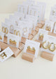 Gold Three Hoop Huggie - Earring
