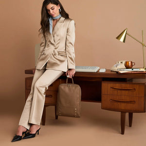 Hunter Backpack Large Dune Silver