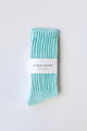 Ballet Socks  Aqua