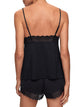 Lara Cami Short PJ Set Black