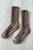 Ballet Socks: Mocha Mousse