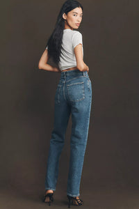 90's Pinch Waist Long in Overcast (Comfort Stretch)