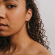 Clear Quartz Threader Earring
