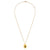 Black Snake Pendant Necklace