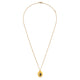 Black Snake Pendant Necklace