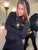 Alaska Crest Superfluous Hoodie Black Gold
