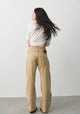 Fable Twisted Seam Jean Oat Latte