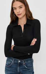 Amos Polo Black