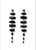 EG-5889 Black Obsidian Earrings