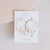 Clear Quartz Hoop Earring