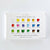 Watercolor paint set 18 colors with brush