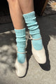 Ballet Socks  Aqua