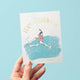 Ski Babe Birthday Greeting Card