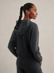 Jorgie Zip Through Hoodie Slate Black