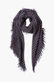 Blue Creme 100% Cashmere Scarf