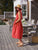 Daphne Popover Sleeveless Shirtdress Nantucket Red