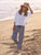 Penny Patch Pocket Sweatpant Yacht Stripe