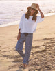 Penny Patch Pocket Sweatpant Yacht Stripe