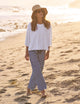 Penny Patch Pocket Sweatpant Yacht Stripe