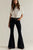 Emre Low Rise Flare Black Orchid