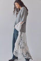 Margot Soft Spun Sweater Tee Heather Grey