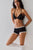 Fiona Front Close Bralett Black