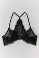 Fiona Front Close Bralett Black
