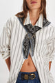 Carmen Knitted Triangle Angel White