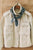 Carmen Knitted Triangle Angel White