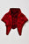 Carmen Knitted triangle Scarf Wine