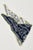 Carmen Knitted Triangle Scarf Denim Jeans