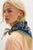Carmen Knitted Triangle Scarf Denim Jeans
