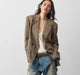 Shiloh Blazer Brown Combo