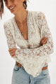 Whispering Love Lace Top Tofu