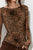Lilly Printed Long sleeve Brown Combo