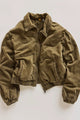 Birdie Washed Jacket Olive Green