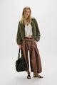 Birdie Washed Jacket Olive Green