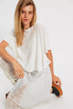 Elsie Swing Tee White Whisper