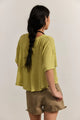 Elsie Swing Tee Warm Olives