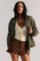 Best Behaviour Vegan Suede Short Shaved Chocolate