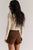 Best Behaviour Vegan Suede Short Shaved Chocolate