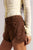 Best Behaviour Vegan Suede Short Shaved Chocolate