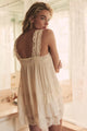 Forever Yours Mini Slip Dress Toasted Eggnog
