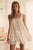 Forever Yours Mini Slip Dress Toasted Eggnog