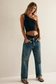 So Soft Seamless Modal Asymmetrical Cami Black