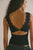 Loved You First Lace Tank Black